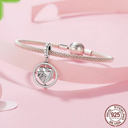 Collana tre cuori argento