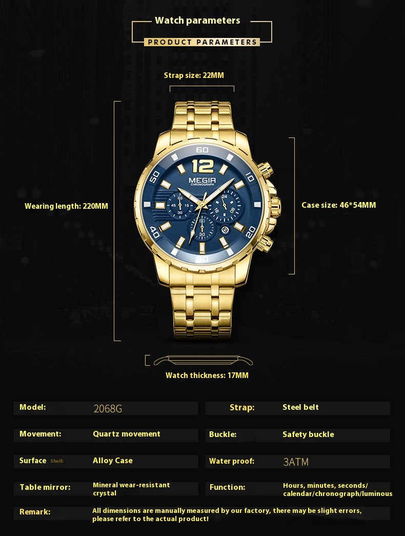 Orologio al quarzo sportivo