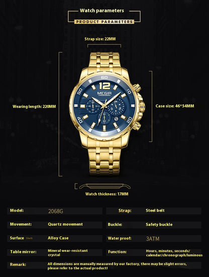 Orologio al quarzo sportivo