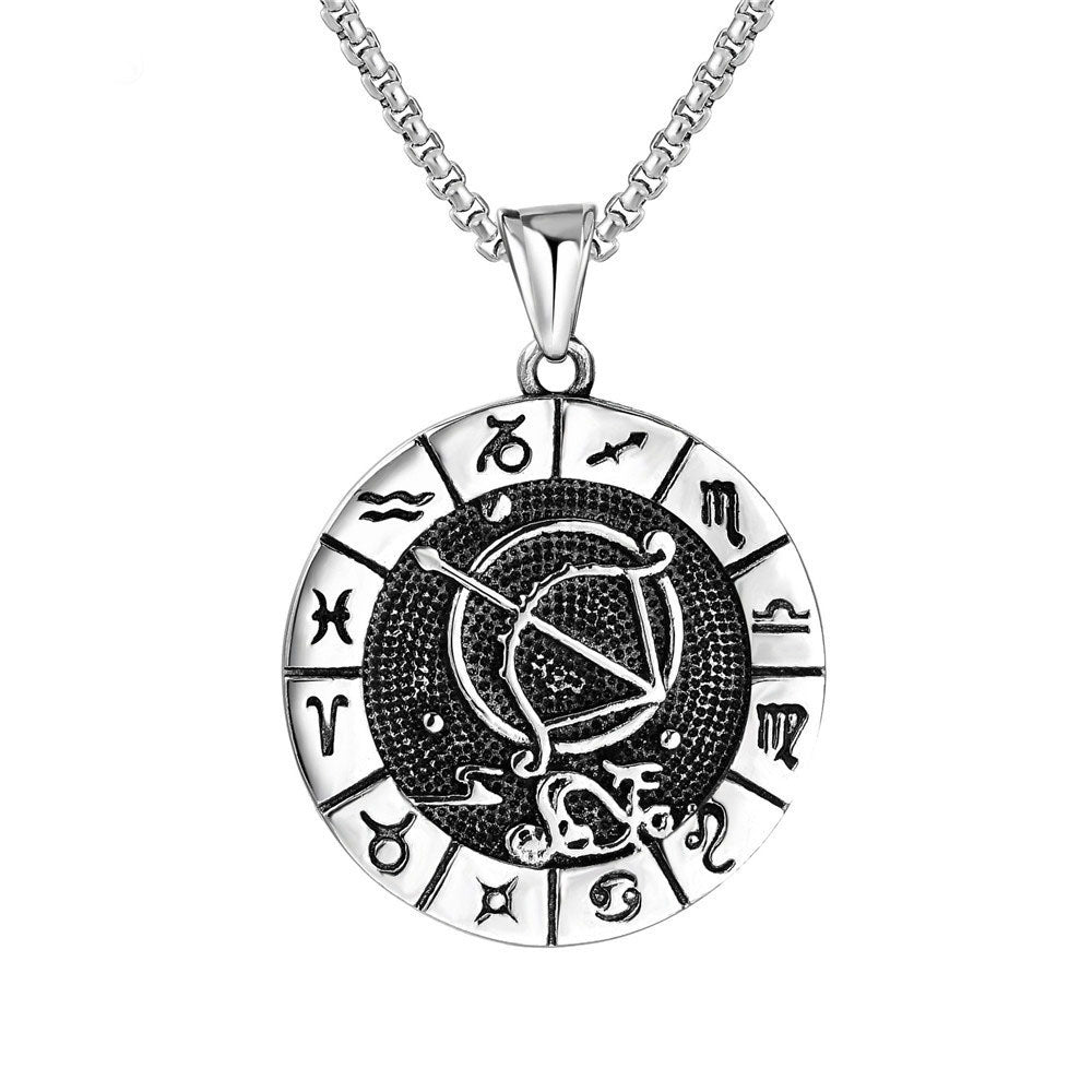 Collana segni zodiacali acciaio inossidabile