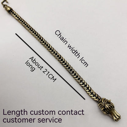 Bracciale catena cavallo