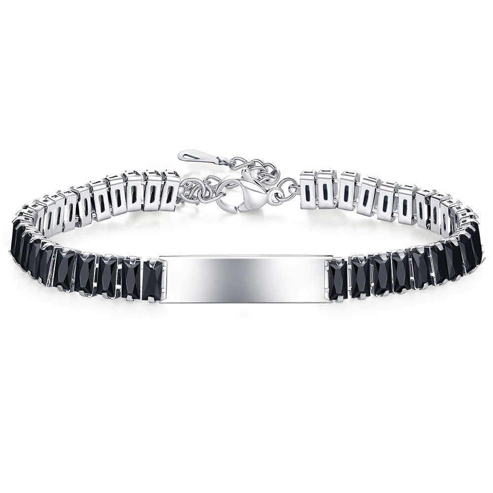 Braccialetto con zirconi da donna