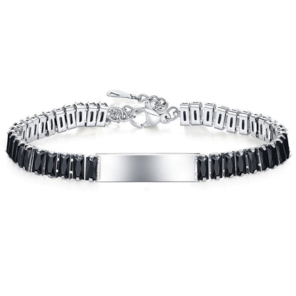 Braccialetto con zirconi da donna
