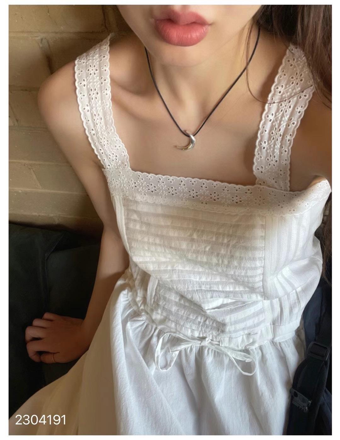 Collana luna in pelle