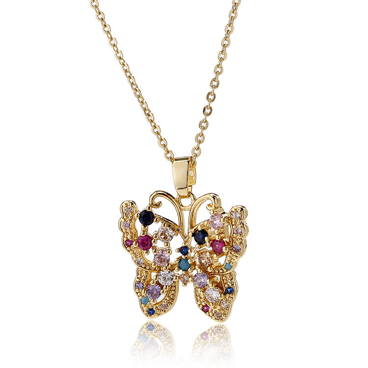 Collana farfalla hip hop