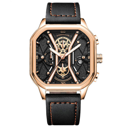 Orologio quarzo uomo luminescente