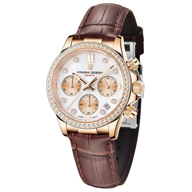 Orologio donna diamanti in acciaio inox