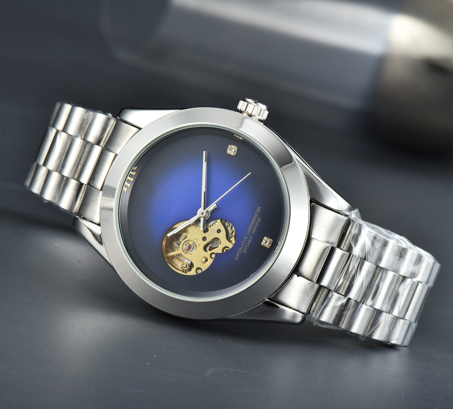 Orologio meccanico cavo casual