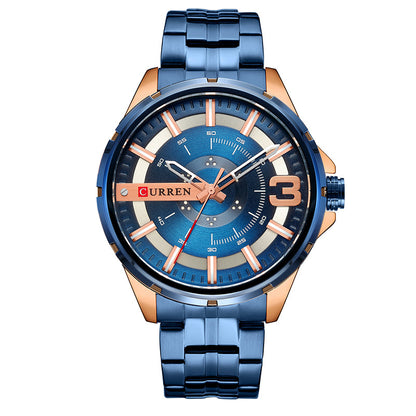 Orologio uomo acciaio casual business
