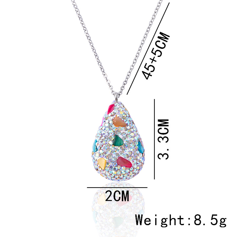 Collana cristallo - fimo