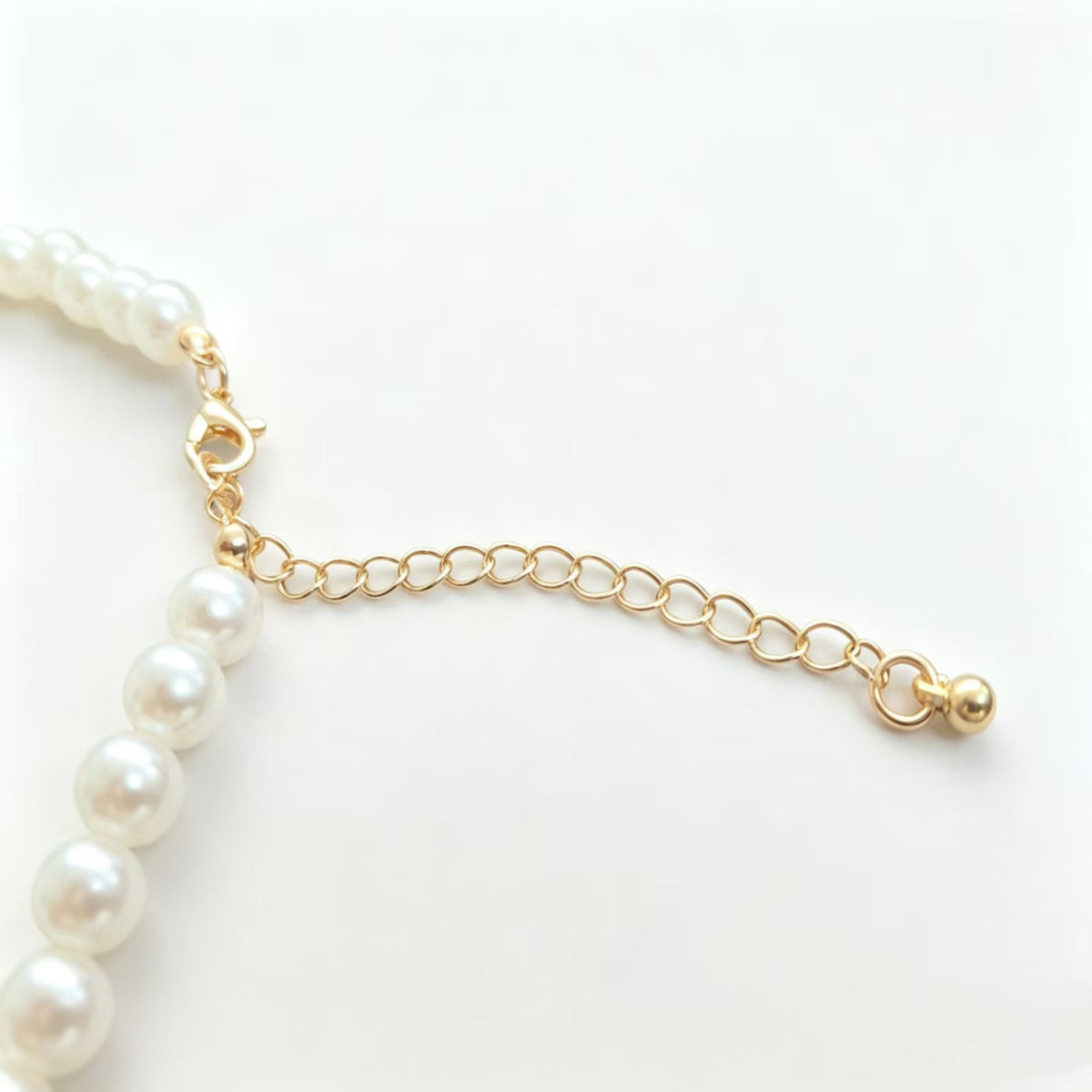 Collana Francese Perle Finte