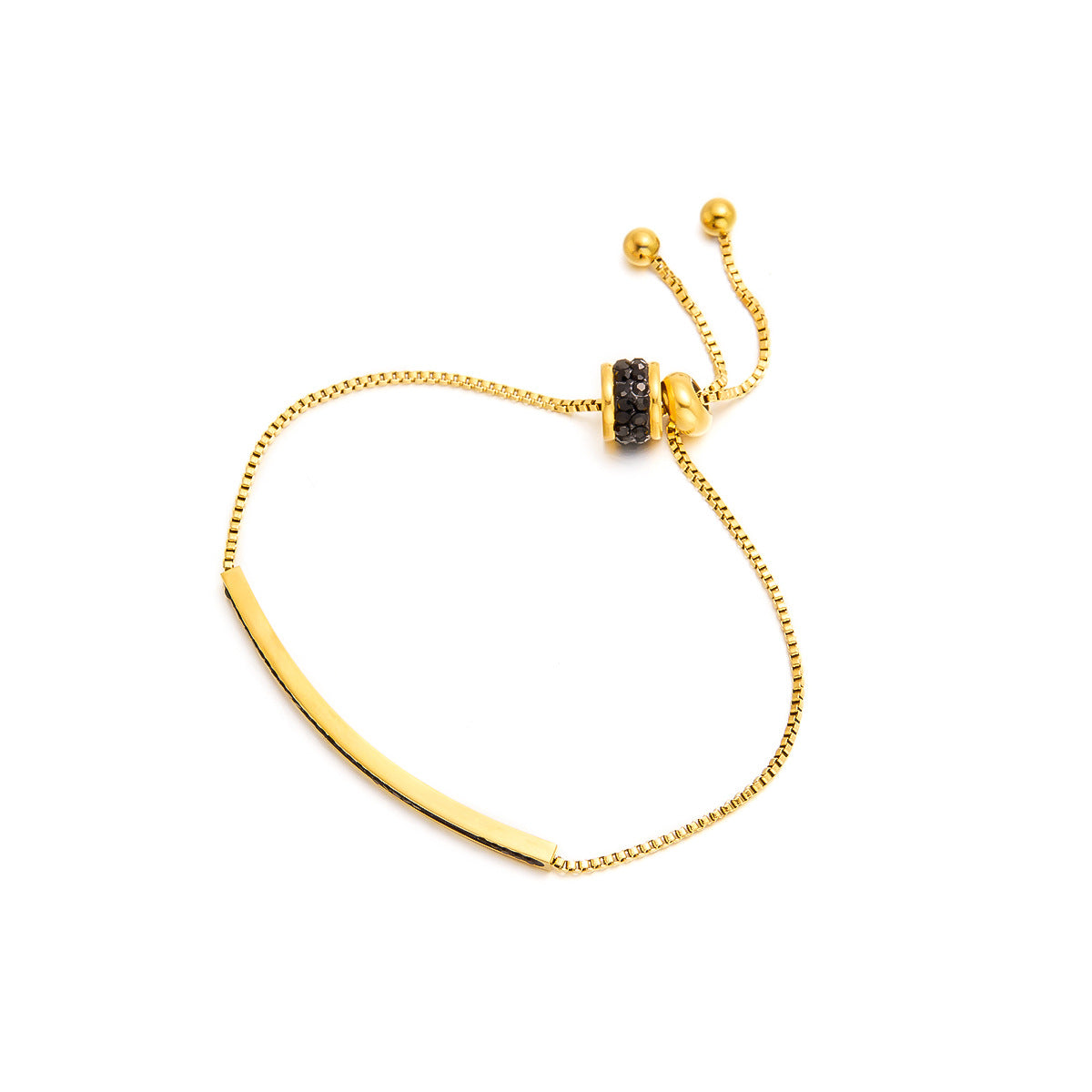 Braccialetto Titanio Diamante