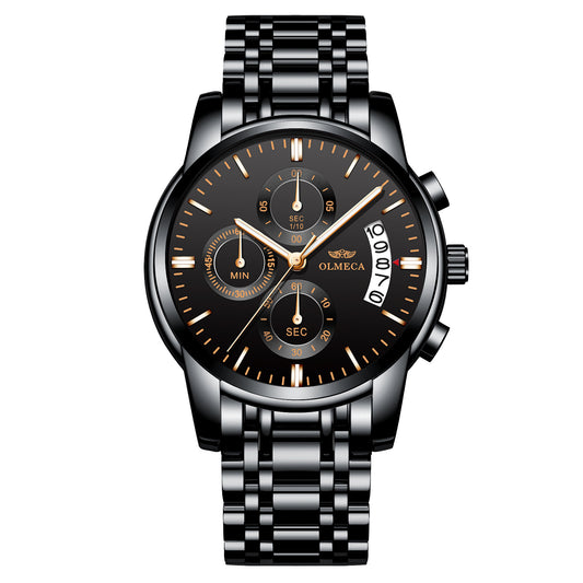 Orologio acciaio luminoso farfalla
