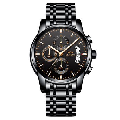 Orologio acciaio luminoso farfalla