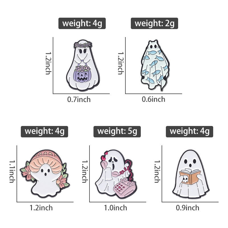 Spilla fantasma cartoon