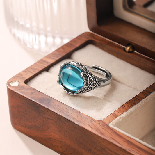Anello farfalla stile etnico