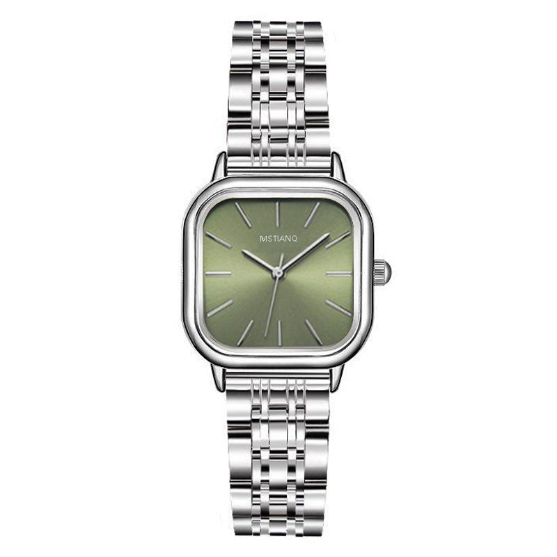 Orologio al quarzo in acciaio da donna