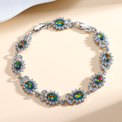 Bracciale zirconi semplice