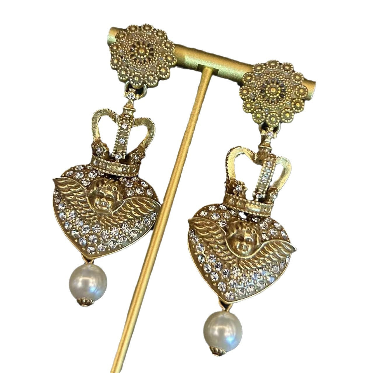 Collana e orecchini Cupido