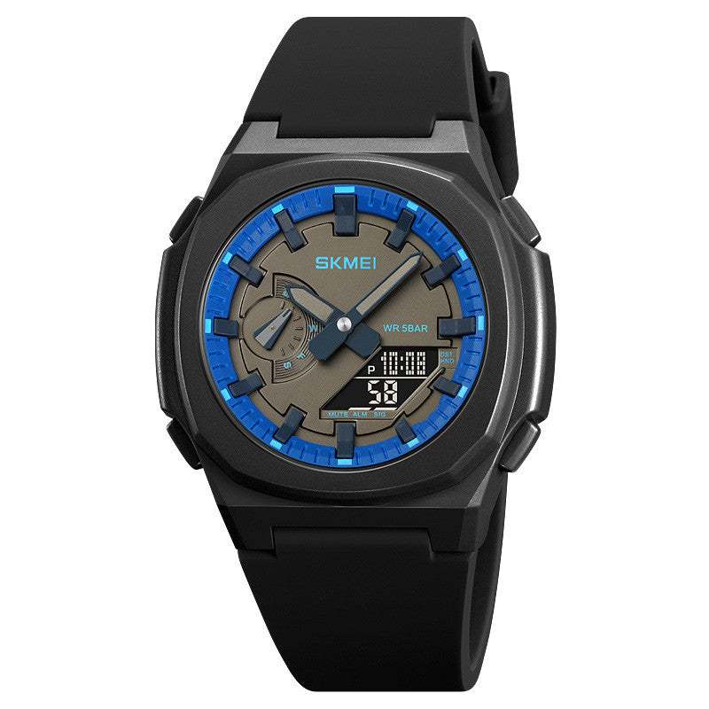 Orologio digitale multifunzione da uomo cronografo