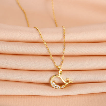 Collana balena da donna