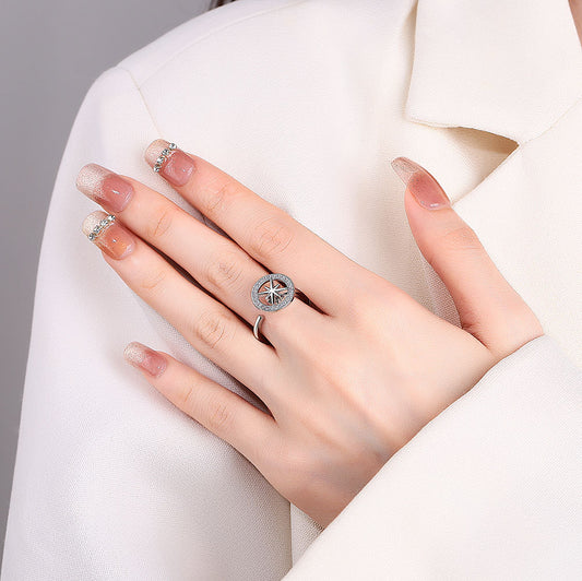Anello geometrico rotante