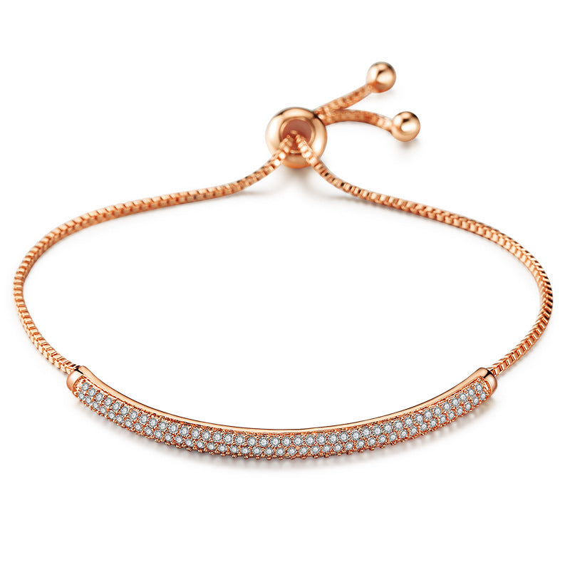 Bracciale zircone tempestato