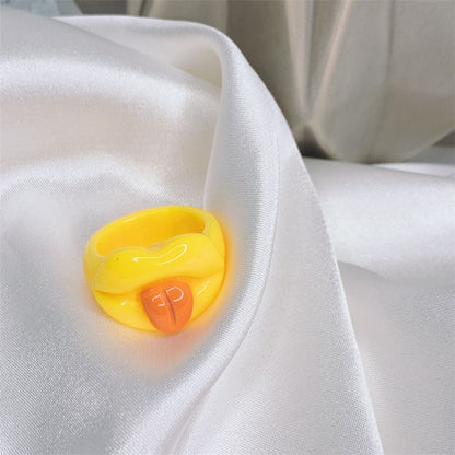 Anello resina da donna