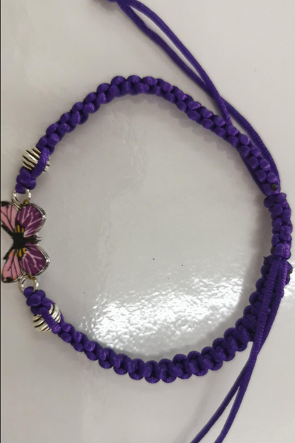 Bracciale Intrecciato Farfalla