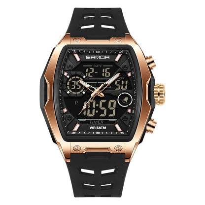 Orologio sportivo impermeabile a cilindro