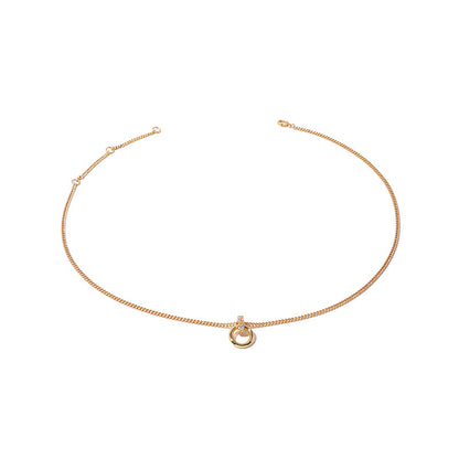 Collana minimalista versatile