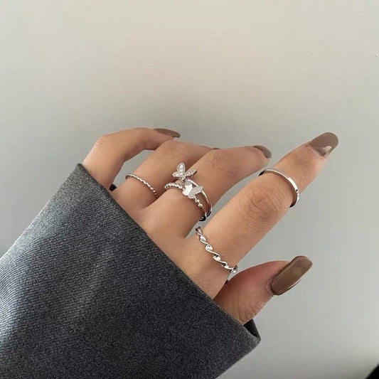 Anello farfalla regolabile da indice