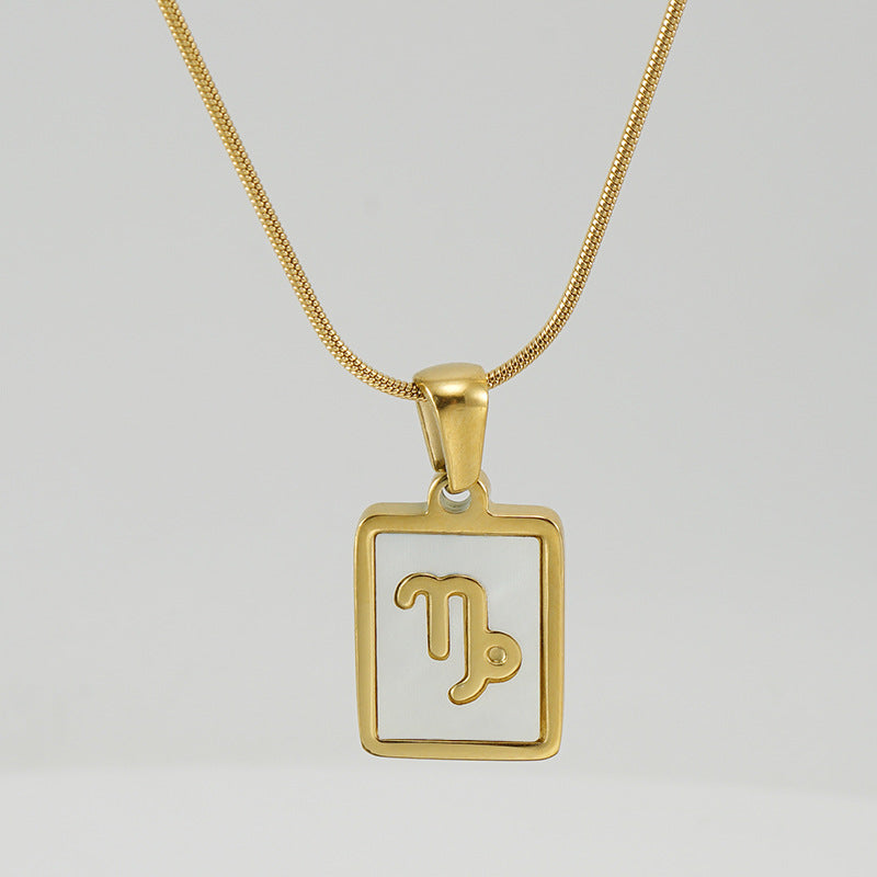 Collana costellazione acciaio