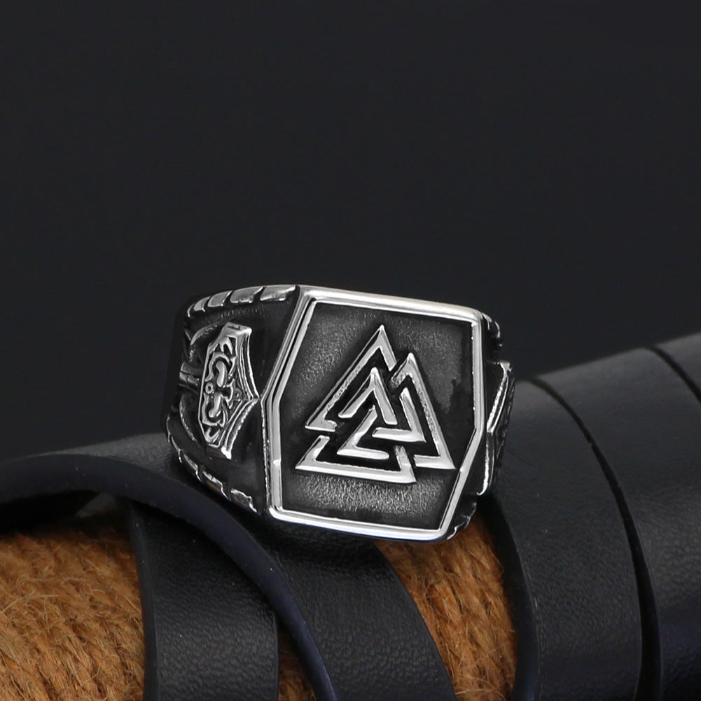 Anello rune vichinghe