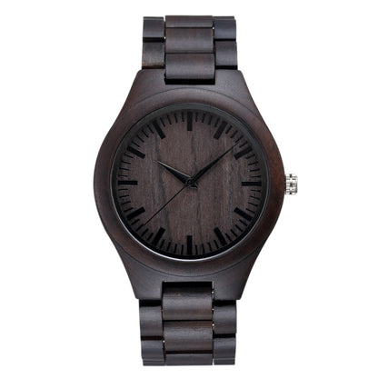 Orologio legno quadrante grande