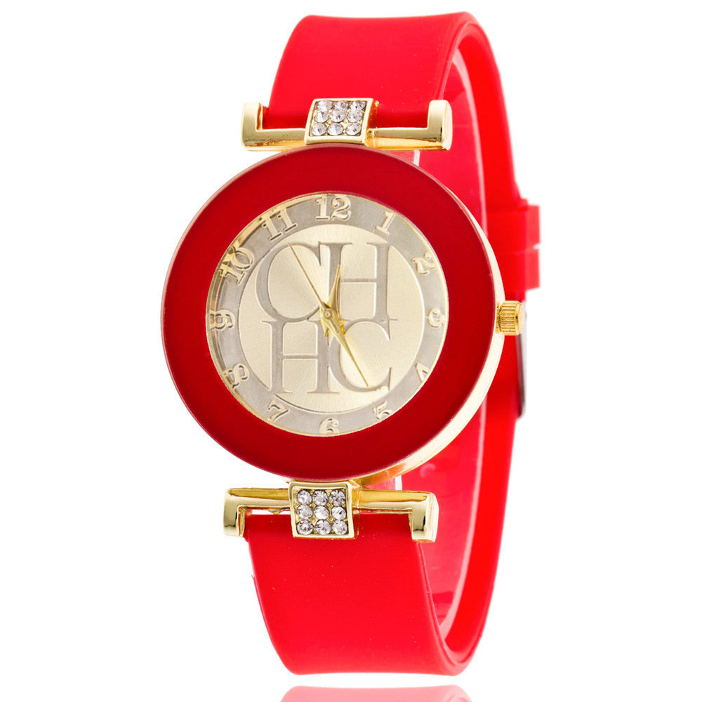 Orologio silicone al quarzo da donna