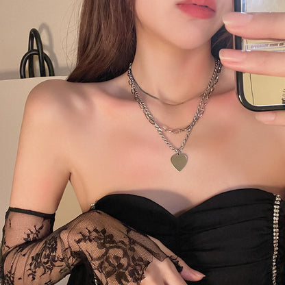 Collana multistrato amore