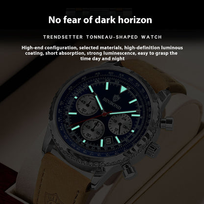 Orologio da uomo multifunzione ultrapiatto