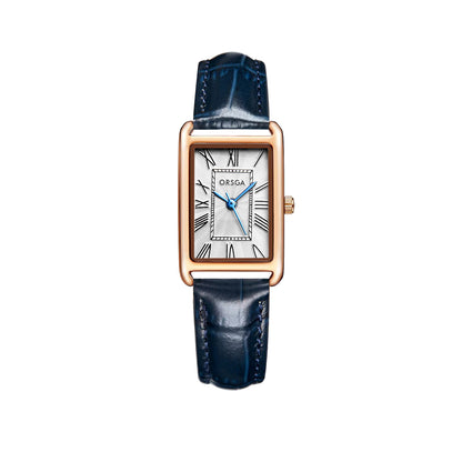 Orologio da donna quadrato acciaio