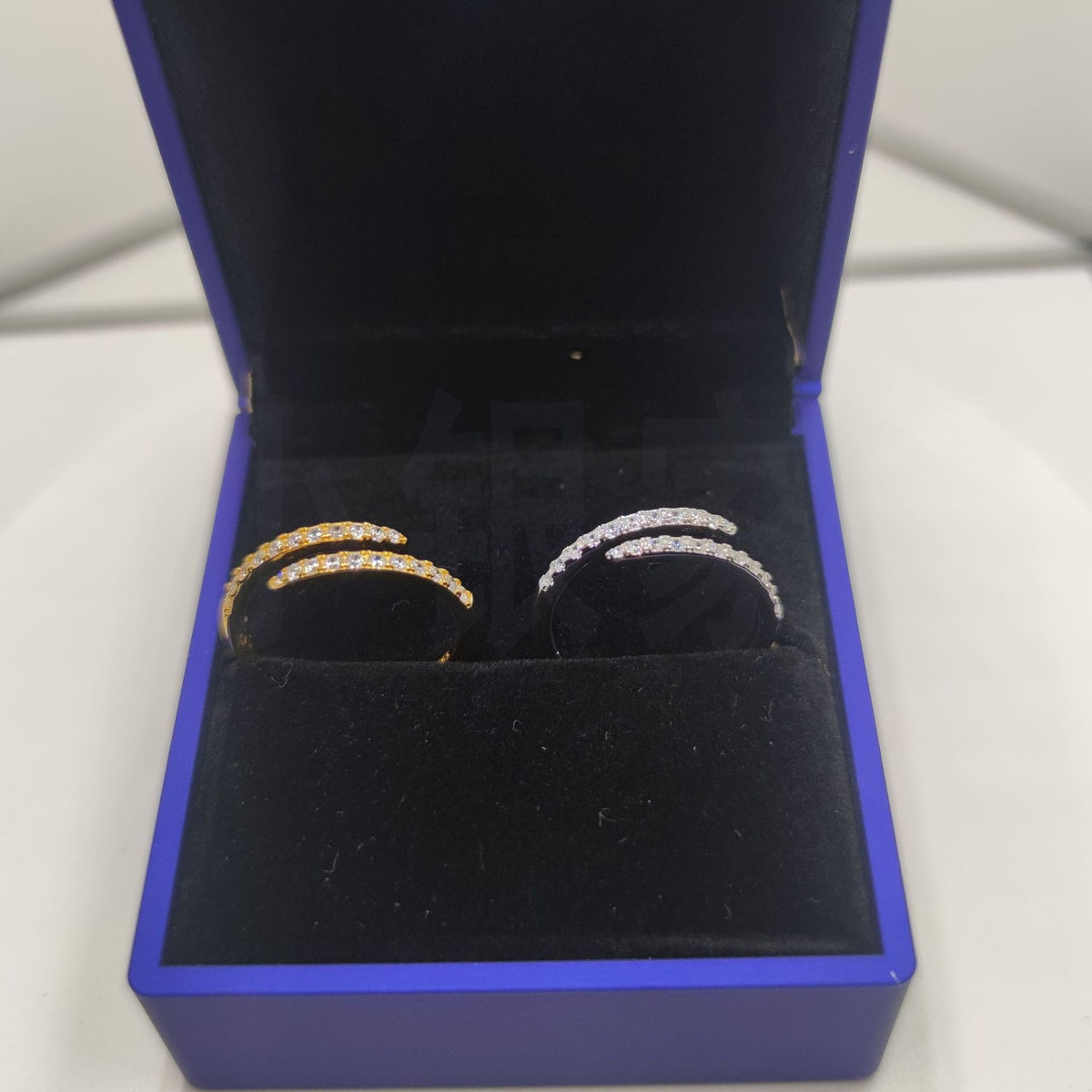 Anello Argento Torsione