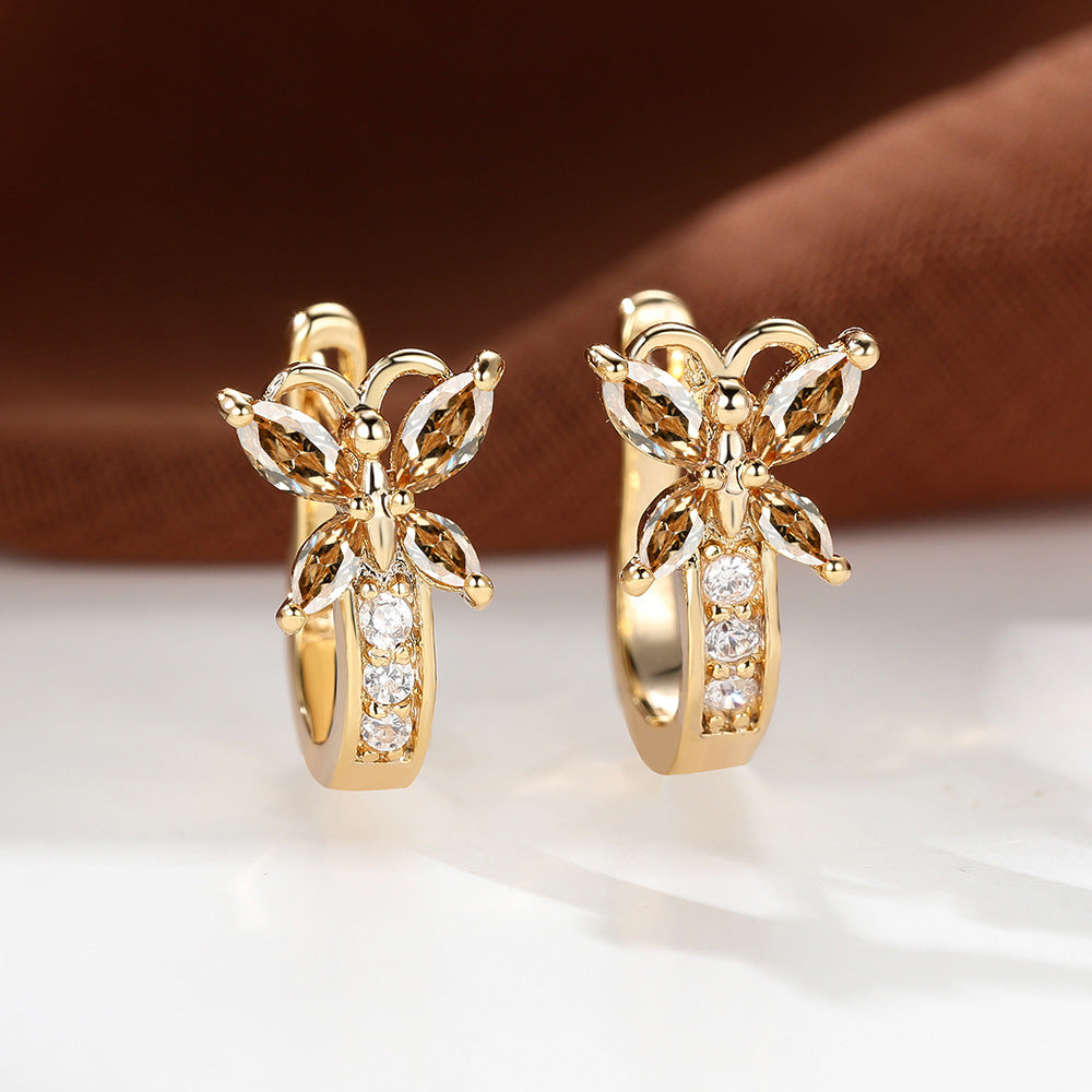 Anello fiocco cristallo