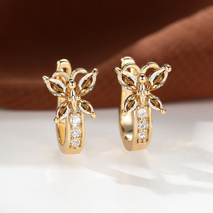 Anello fiocco cristallo