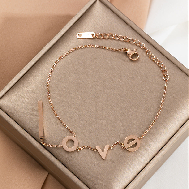 Bracciale e cavigliera LOVE