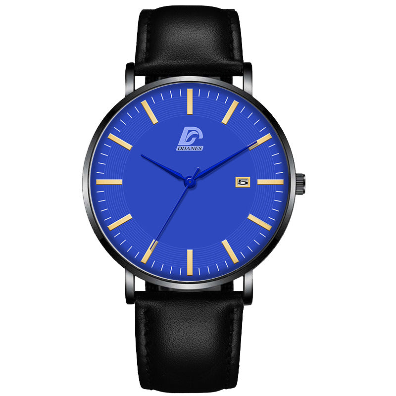 Orologio uomo con calendario cinturino