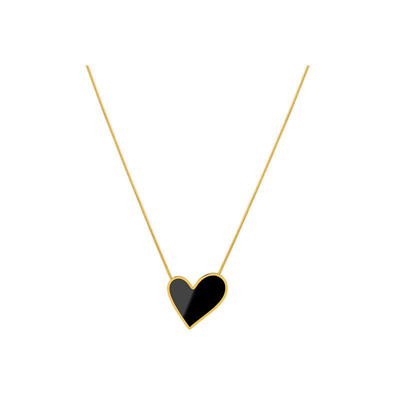Collana titanio stile dark