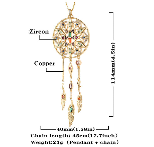 Collana ciondolo stella traforata