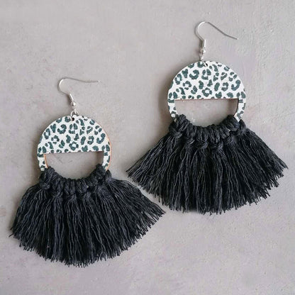 Orecchini conchiglia nappe