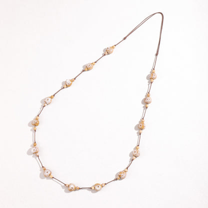Collana cuore ceramica colorata