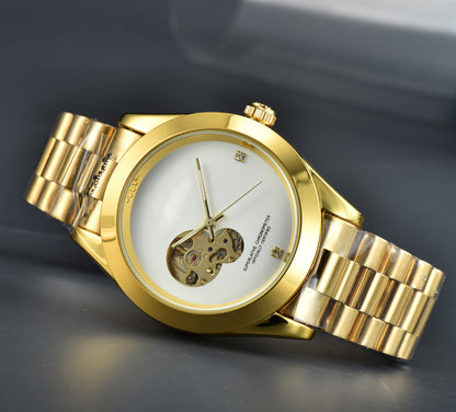 Orologio meccanico cavo casual