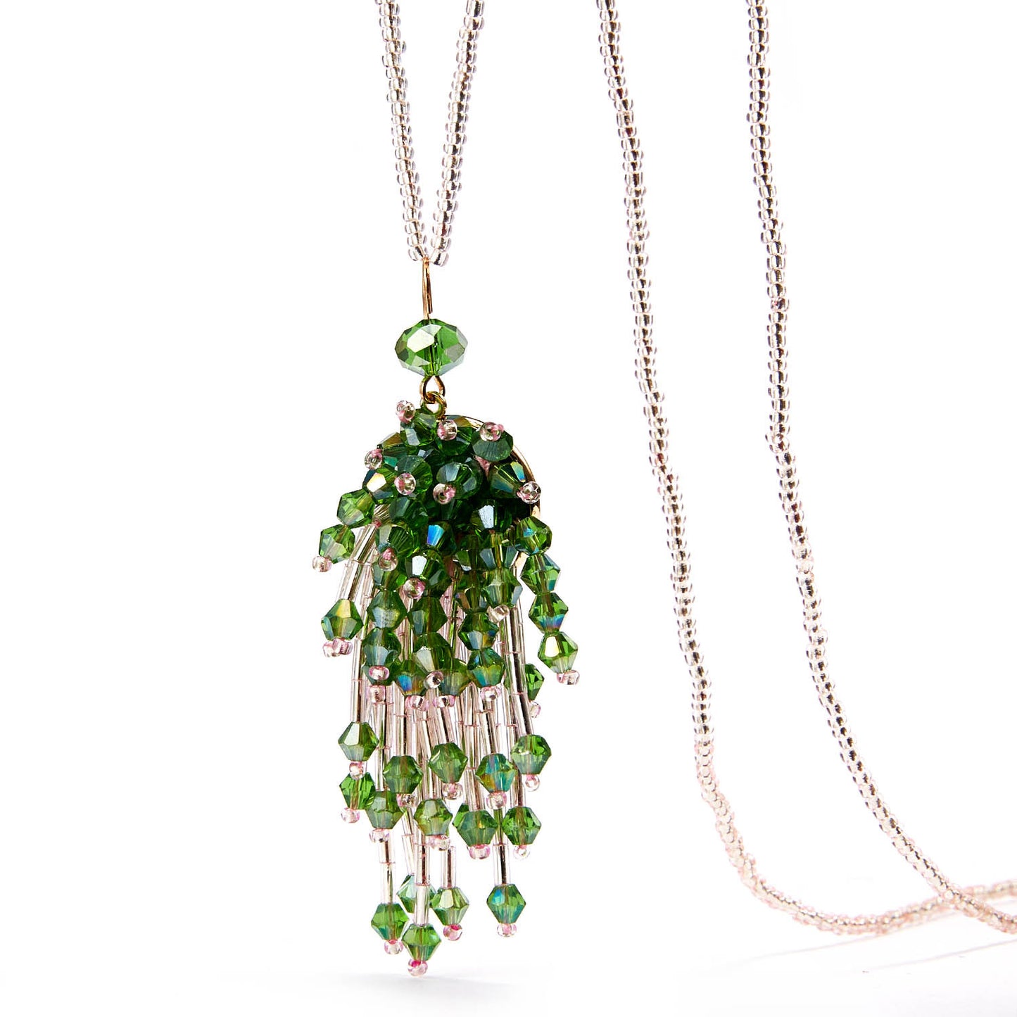 Collana Cristallo Intrecciato